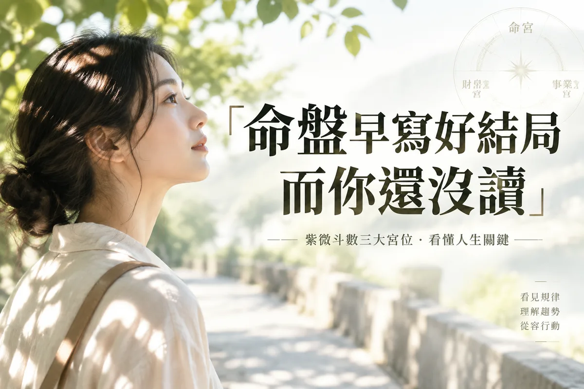 紫微斗數算出來我今年有官非 該怎麼辦？3個宮位先檢查，第2個最多人忽略