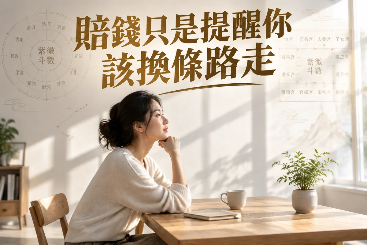 最近投資一直賠錢，紫微斗數能看出我哪時候財運比較好？3個觀察重點先搞懂